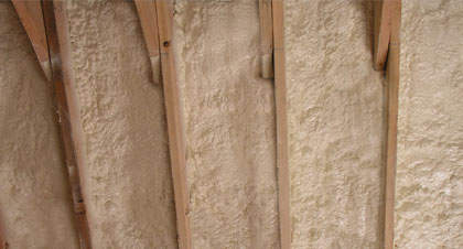 closed-cell spray foam for Fayette applications