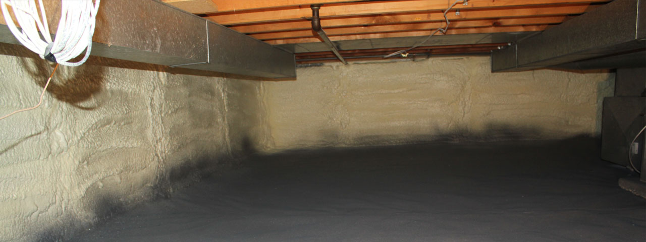 Fayette spray foam insulation for crawl spaces